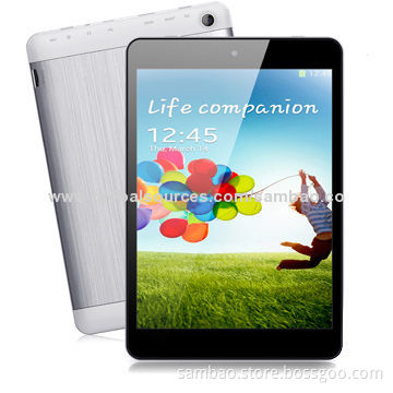 7.9-inch Google's Android 4.4 Tablet PCs, Dual-core, DDR1GB, 8GB Flash, Resolution of 1,024 x 768PNew